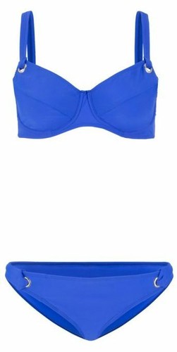 Damen bikini blau minimizer - blau,